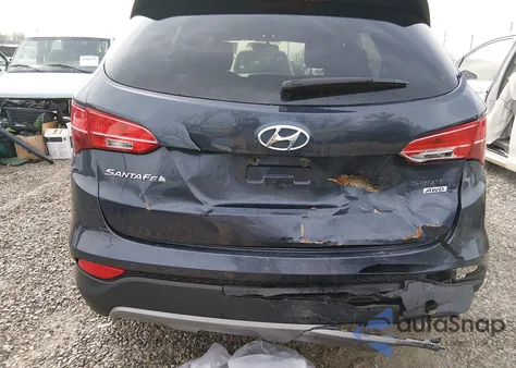 2016 Hyundai Santa Fe Sport 2.4L from USA, damaged, VIN 5XYZTDLB5GG359156